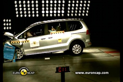 【ユーロNCAP】VW シャラン、欧州が認めた安全性能［動画］ 画像