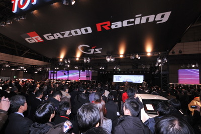 【東京オートサロン11】TOYOTA/GAZOO Racingブースは参加型コンテンツを充実…Twitter、Ustream連携も 画像