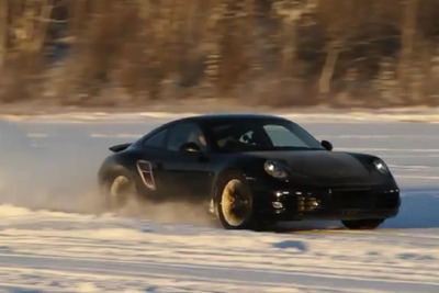 ポルシェ 911 新型、北極圏で耐寒テスト［動画］ 画像