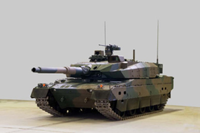 三菱重工業、陸上自衛隊に最新鋭10式戦車を納入 画像