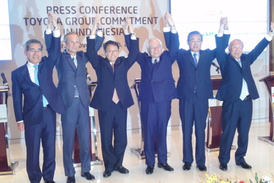 トヨタ豊田社長、インドネシアの産業裾野育成にグループの総力で 画像