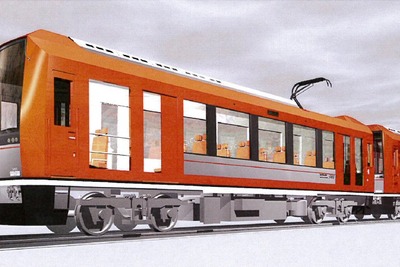箱根登山鉄道、25年ぶり新型車両のデザイン決定…初のVVVF車 画像