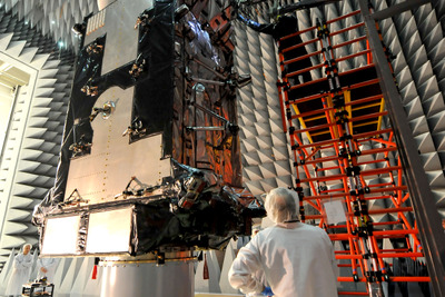ロッキード・マーチン 次世代測位衛星GPS III試験機の実証試験を完了 画像