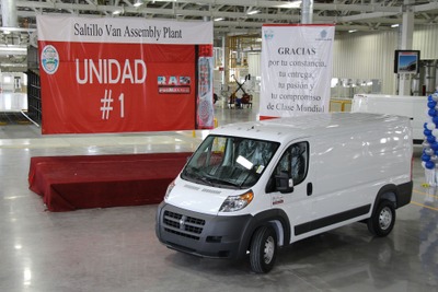クライスラー、フィアットOEM商用車の生産を開始…メキシコ 画像