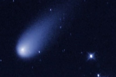 NHKとJAXA、国際宇宙ステーションから4Kカメラでアイソン彗星撮影に挑戦 画像
