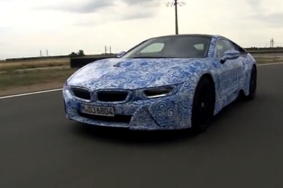 BMW「i」のPHVスポーツカー、i8…最終プロトタイプが走る［動画］ 画像