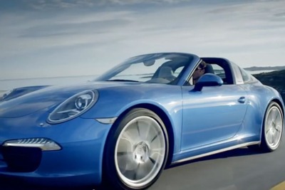 ポルシェ 911 新型 に「タルガ4」…カブリオレとは違うオープンの世界［動画］ 画像