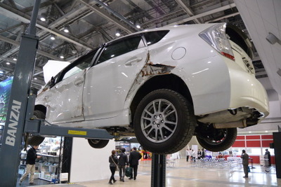 【IAAE14】次世代車の修理作業計画策定の技量を競う車両整備評価会を開催 画像