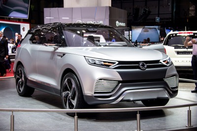 【ジュネーブモーターショー14】サンヨン XLV…コンパクト7シーターSUV［詳細画像］ 画像