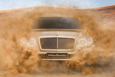 ベントレー、新型SUVを予告…市販は2016年 画像