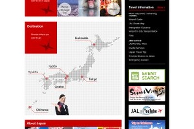 JAL、訪日外国人向け案内サイトをリニューアル…楽しく・見やすく・充実した情報を提供 画像