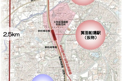 北大阪急行延伸構想で基本合意…2020年度開業へ 画像