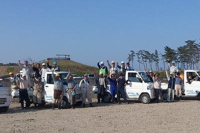 三菱自動車、被災地支援活動「瓦礫を活かす森の長城プロジェクト」へ賛同 画像