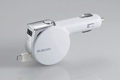 エレコム、高出力USBシガーチャージャー2機種を発売…iPhone複数台にも対応可 画像