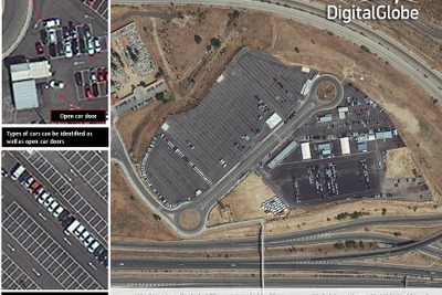 解像度40センチの超高精細衛星画、米デジタルグローブが初公開 画像