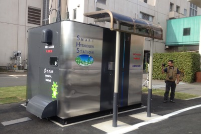 ホンダ、世界初「パッケージ型水素ステーション」をさいたま市に設置 画像