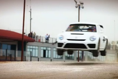 VW ザ・ビートル、544psのラリーレーサー…迫力の大ジャンプ［動画］ 画像