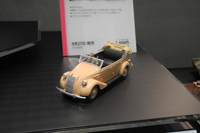 【全日本模型ホビーショー14】トヨタ「AB型フェートン」がタミヤの模型で復活 画像