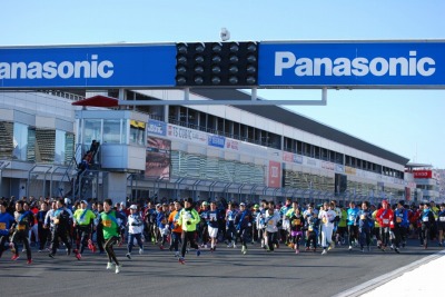 レーシングコースが舞台のマラソン大会、参加者募集中…1月11日 富士 画像