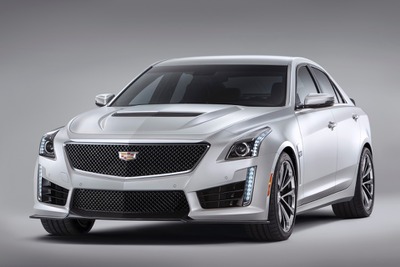 【デトロイトモーターショー15】キャデラック CTS-V 新型公開へ…V8スーパーチャージャーで640hp 画像