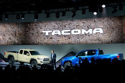 【デトロイトモーターショー15】トヨタ タコマ 新型発表、ミッドサイズ・ピックアップのベンチマークを狙う 画像