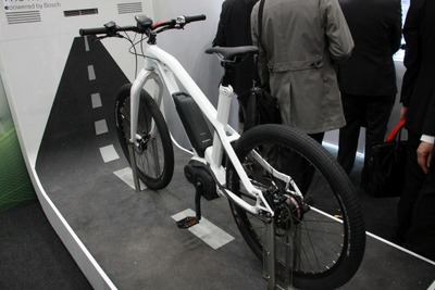 【オートモーティブワールド15】ボッシュの電動自転車は4段階のパワーモード 画像