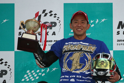 2014年モータースポーツ顕彰、全日本ロード3連覇の中須賀克行選手に決定 画像