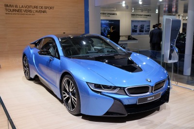 【ジュネーブモーターショー15】BMW の PHV スポーツ i8 が小改良…装備充実 画像