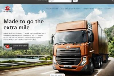 UDトラックス、アフリカ8か国に大型トラック「クエスター」投入 画像