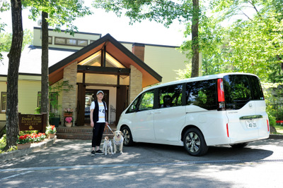 【ホンダ ステップワゴン と愛犬の旅】「ドッグフレンドリー度」極まる新型で、夏の那須高原ドライブ 画像