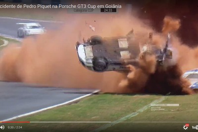 ポルシェ 911 が宙を舞い9回転…ブラジルのレースで［動画］ 画像