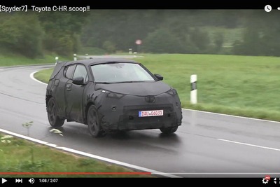 トヨタ C-HR、ハイブリッド車のイメージ覆す走りを見た［動画］ 画像