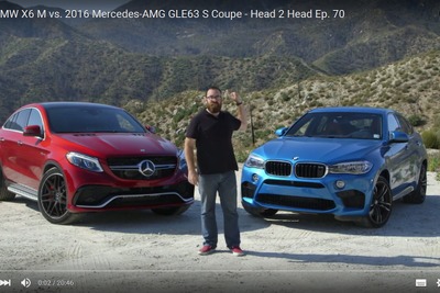 BMW vs メルセデス、575馬力SUVクーペを徹底比較［動画］ 画像