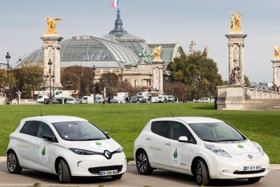 ルノー 日産、EV 200台をCOP21国際会議に提供 画像