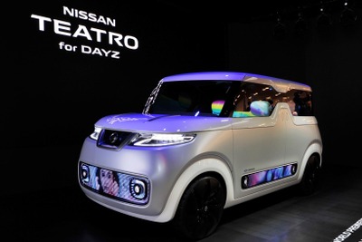 【東京モーターショー15】2020年に免許を取得する「シェアネイティブ」向け軽EV…日産 テアトロ for デイズ 画像
