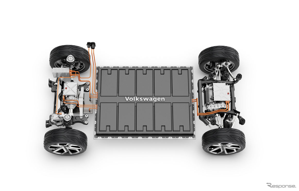 VWグループの次世代EV向けモジュラープラットフォーム「MEB」