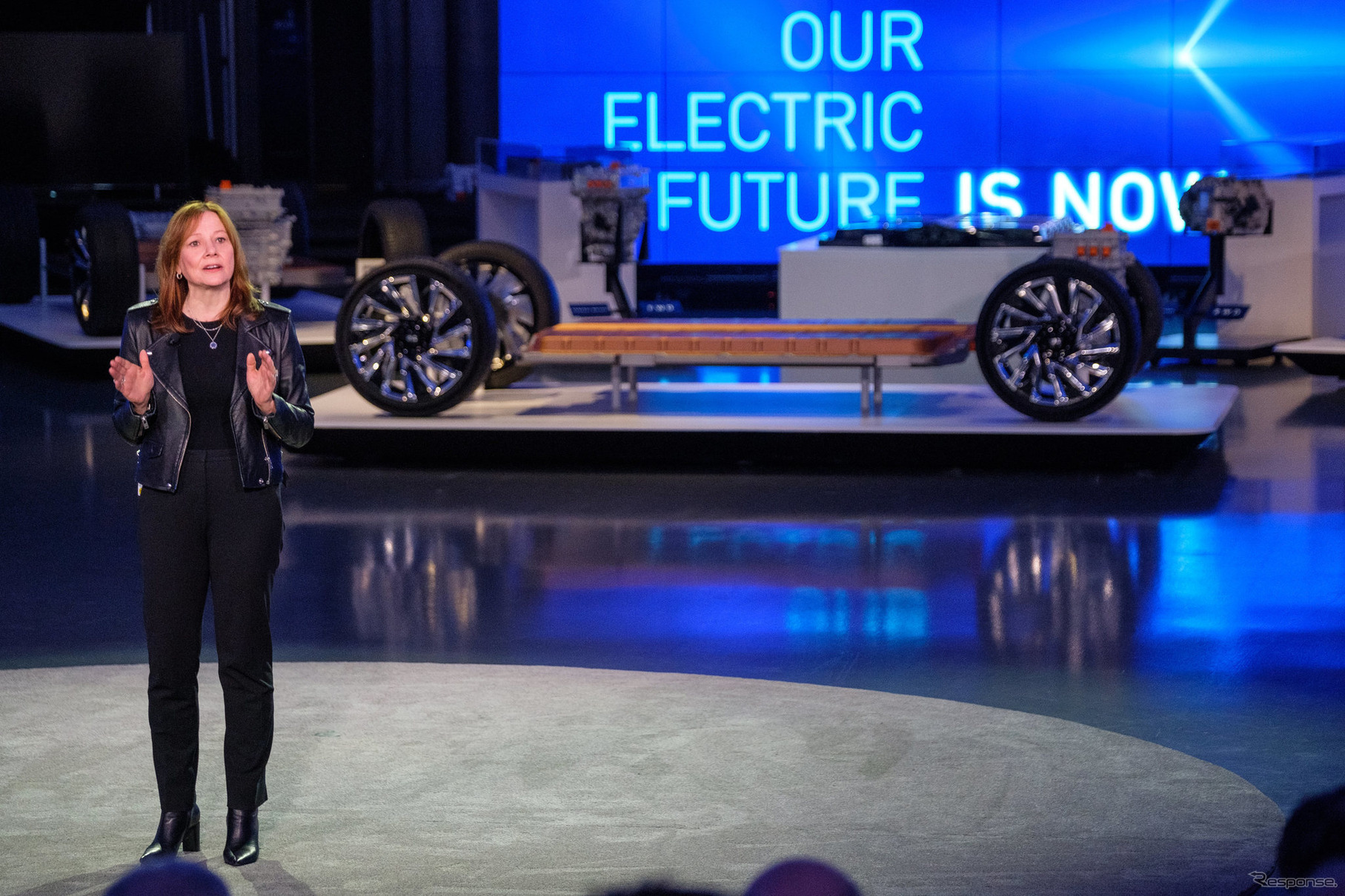 GMの次世代グローバルEVプラットフォームとGMのメアリー・バーラ会長兼CEO