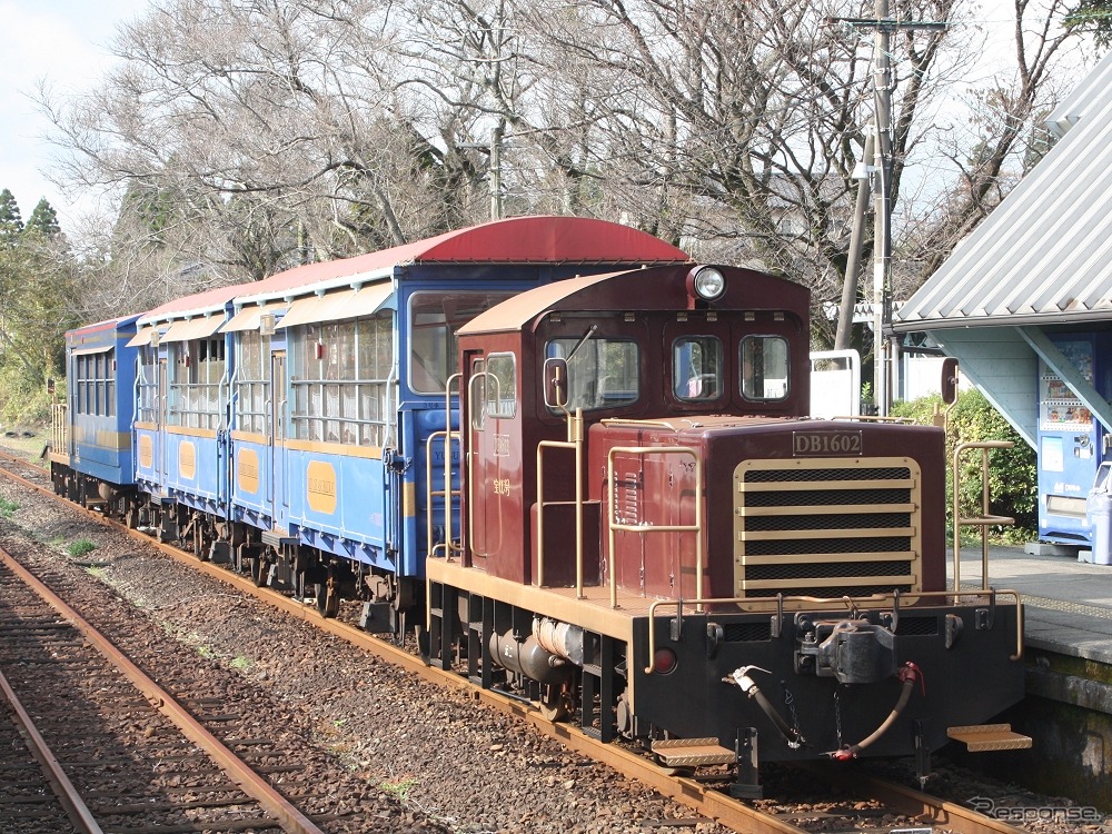 南阿蘇鉄道のトロッコ列車『ゆうすげ号』は7月16日から再開する。