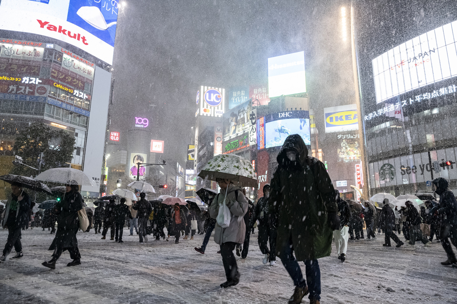 東京渋谷（2月5日）