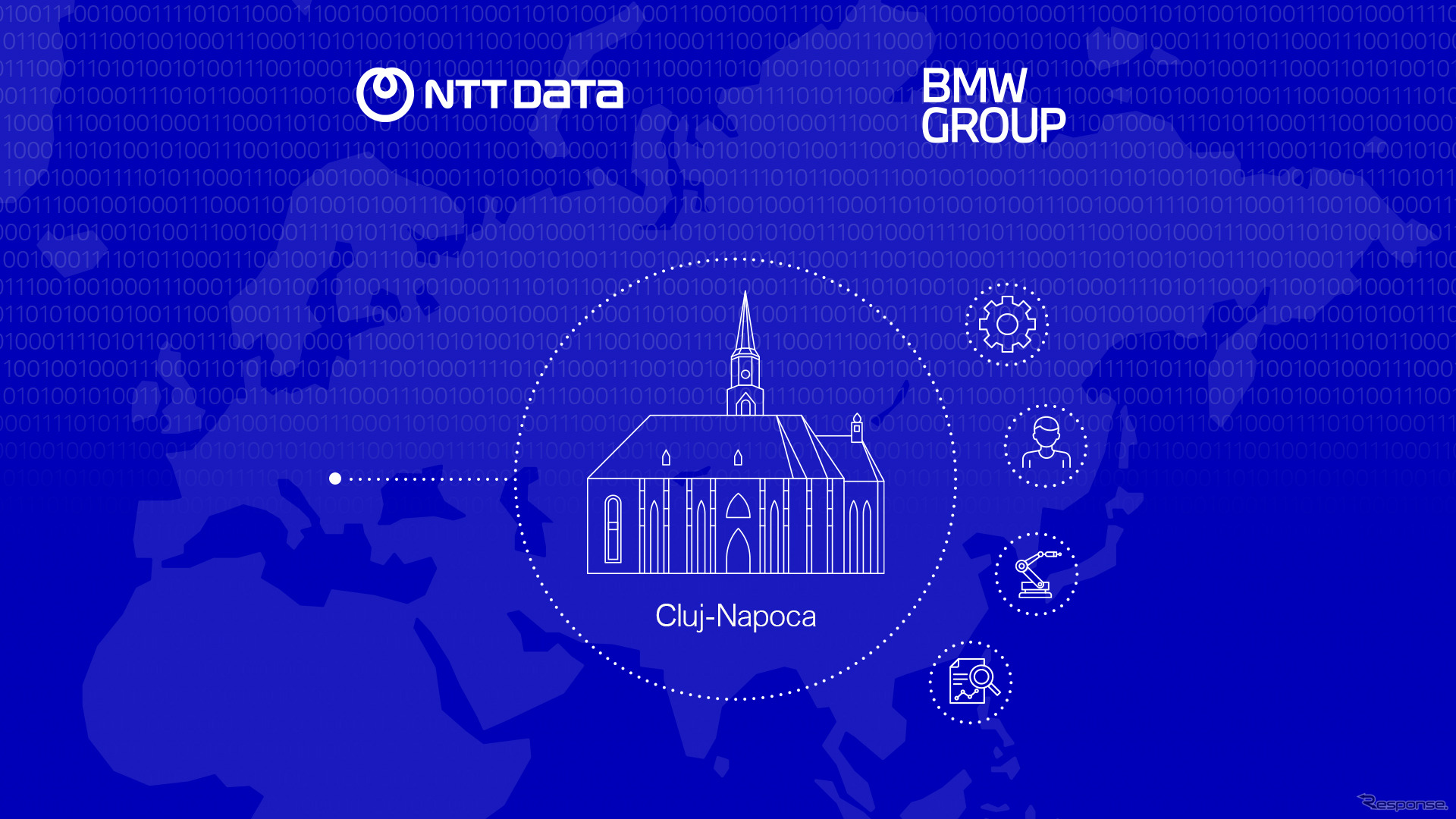 BMWグループとNTTデータがルーマニアに合弁会社を設立