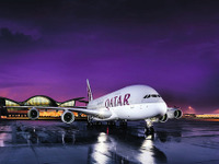 カタール航空、ドーハ＝広州線にA380投入へ…7月1日から 画像