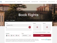 英リバプール空港公式サイト、航空券検索サービスを開始 画像