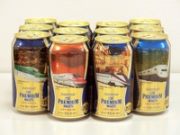 飲んだら乗りたい、乗ったら飲みたい…新幹線デザイン缶ビール 画像