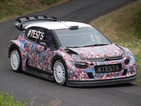 【WRC】シトロエンの2017年型マシン、初の舗装路テスト 画像
