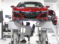 【ホンダ NSX 新型】生産責任者「景気動向に左右されない柔軟な生産ライン」 画像