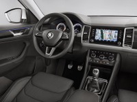 シュコダの新型SUV、コディアック…インテリア先行公開 画像