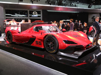 【ロサンゼルスモーターショー16】マツダ、600馬力の新型レーサー発表…魂動デザイン 画像