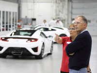 アキュラ NSX 新型の工場見学ツアー開始…オーナー限定、米国で 画像