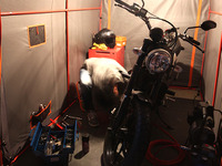 ドッペルギャンガー、組み立て簡単「俺専用ガレージ」発売…大型バイク対応 画像