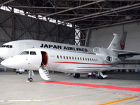 ビジネスジェット乗り継ぎで欧州各地やアフリカへ移動…JALとダッソー・ファルコンがサービス提供 画像
